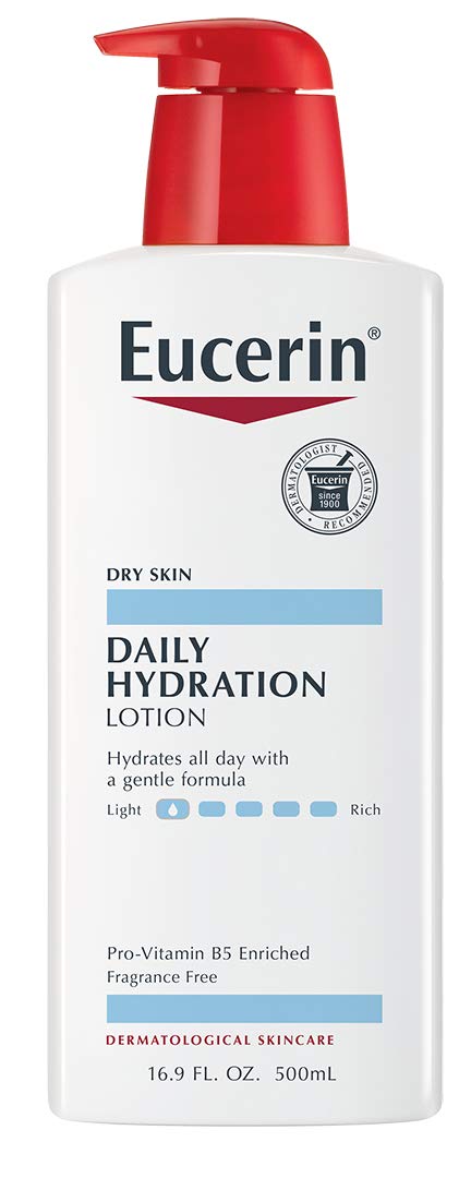 Eucerin Daily Hydration Lotion - Light-Weight Full Body Lotion For Dry Skin - 16.9 Fl. Oz. Pump Bottle