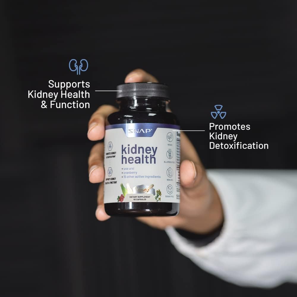 Snap Supplements Heart and Kidney Health Capsules : Health & Household