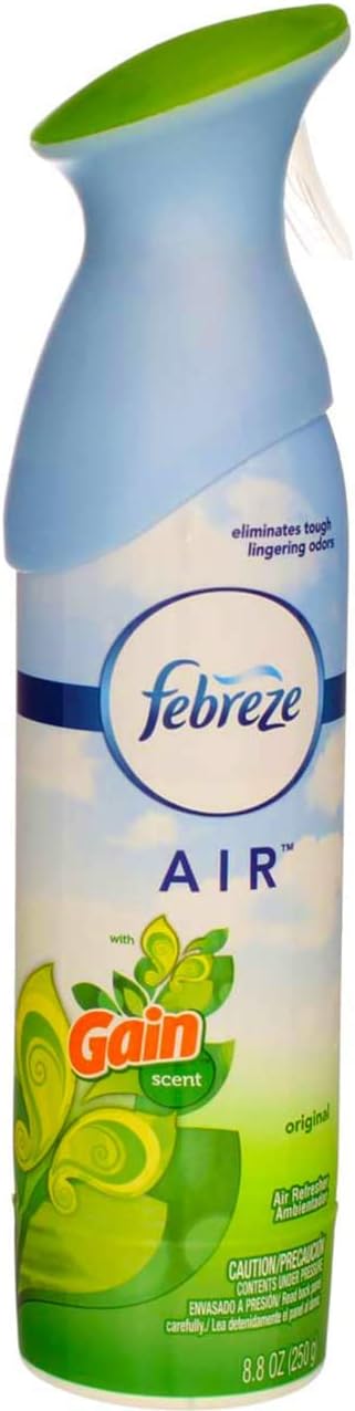 Febreze AIR Effects Air Freshener with Gain Original Scent, 8.8 oz (Pack of 4)