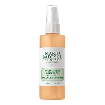 Mario Badescu Facial Spray With Aloe, Sage And Orange Blossom For All Skin Types | Face Mist That Hydrates & Uplifts