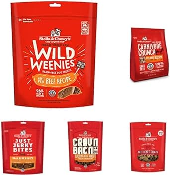 Stella & Chewy'S Beef Treats, 5 Item Big Bundle (Single Animal Protein)