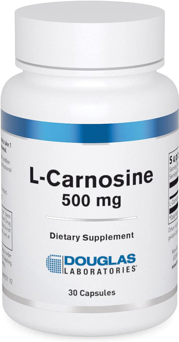 Douglas Laboratories L-Carnosine (500 Mg.) | Amino Acid Support For Brain, Skeletal And Heart Muscles | 30 Capsules