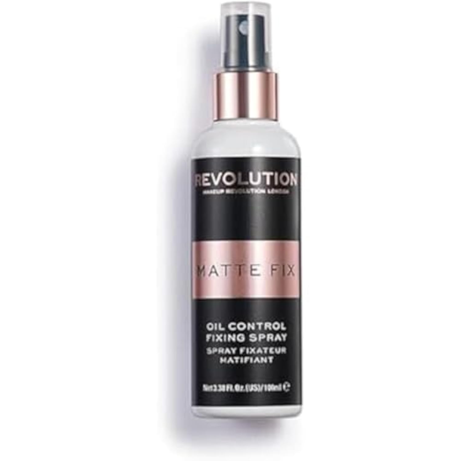 Makeup Revolution Matte Fix Oil Control Setting Spray, for Long Lasting Makeup, Lightweight & Translucent Formula, Vegan & Cruelty-Free, 3.38 Fl Oz : Beauty & Personal Care