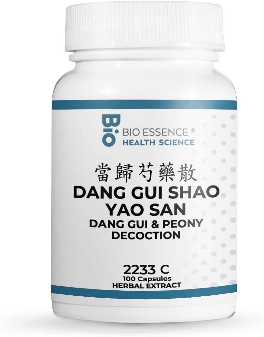 2233C Dang Gui Shao Yao San/Dang Gui&Peony Decoction 100 Capsules/Bottle (2 Bottles)