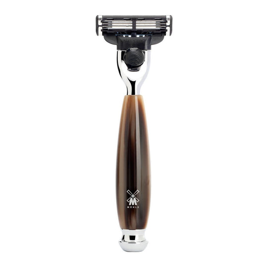 Mühle Vivo Shaving Razor (Compatible With Gillette Mach3, Horn Brown) : Beauty & Personal Care
