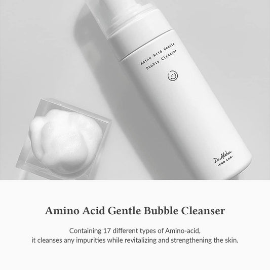 Dr.Althea Amino Acid Gentle Bubble Cleanser | Foam Cleanser | Daily Gentle Face Wash For Sensitive Skin | Vegan Korean Skin Care | 4.73 Fl Oz