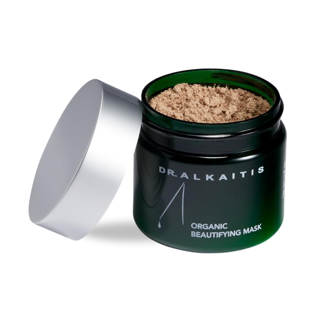 Dr. Alkaitis Organic Beautifying Mask - Mushroom-Powered Treatment With Raw Cacao - Gentle Exfoliation, Skin Plumping & Hydrating (30G/1.05Oz) : Beauty & Personal Care