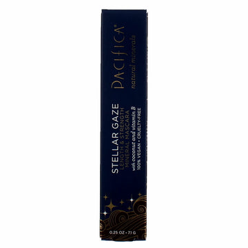 Pacifica Beauty Stellar Gaze Length & Strength Brown Mascara, For Volume and Length, Vitamin B + Coconut, Natural Lash Effect, Silicone, Sulfate + Paraben Free, Vegan and Cruelty Free