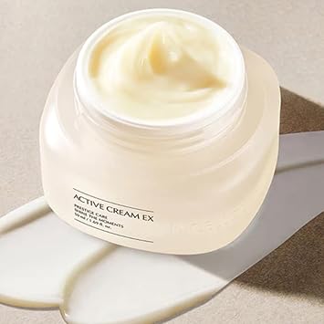 Incellderm Active Cream 50Ml - Strengthen Skin Barrier, Plant Stem Cell, Intense Moisturizing, K-Beauty, Made In Korea