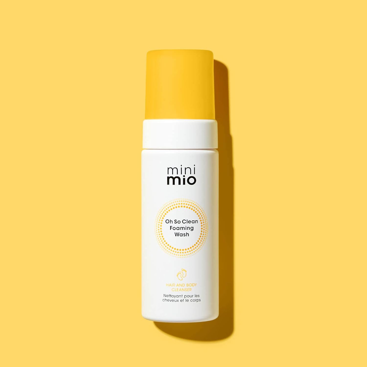 Mama Mio Mini Mio Oh So Clean Foaming Hair and Body Wash 150ml | Suitable for Newborns and Sensitive skin, Vegan, Cruelty-free, Dermatologically tested, Paediatrician approved : Amazon.co.uk: Baby Products