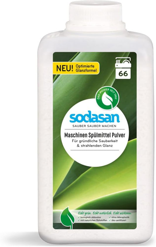 Sodasan Machine Washing Up Liquid Powder (6 X 1 Kg)