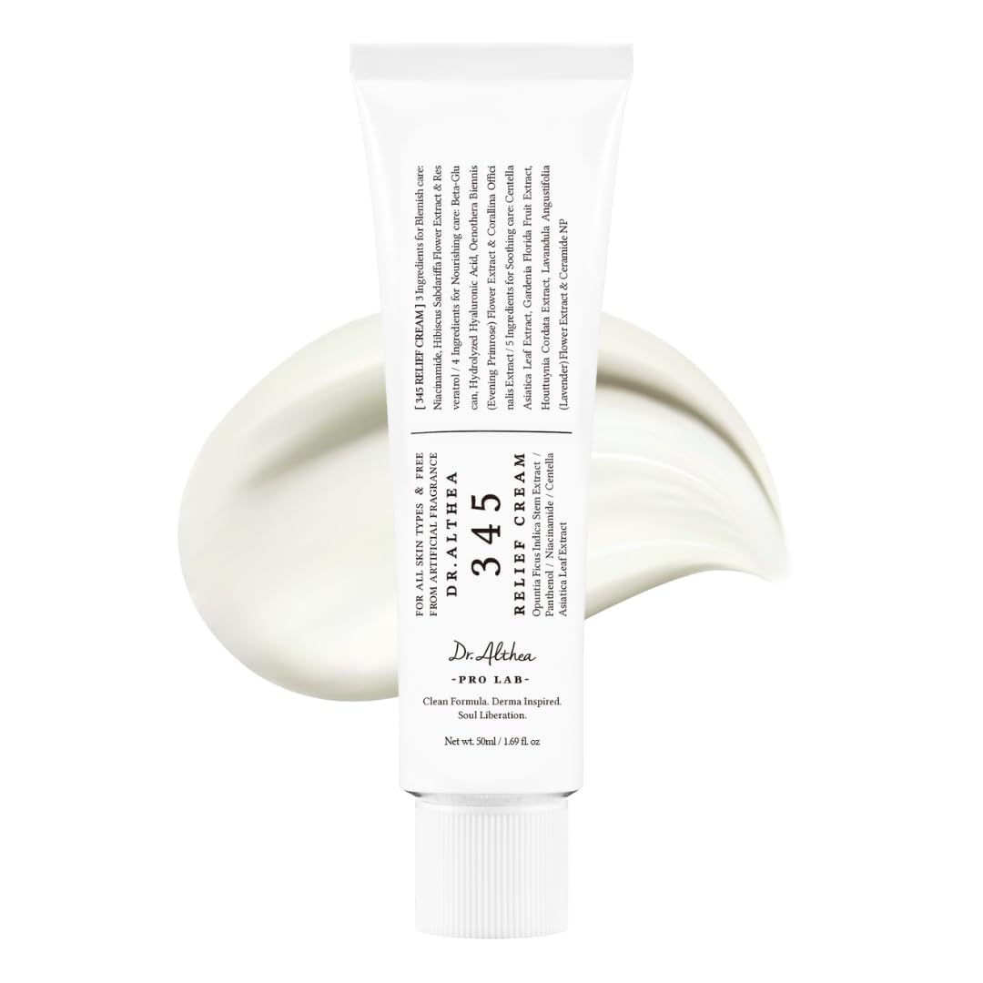 Dr.Altheea Daily Face Moisturizer Blemish Relief Care Soothing Recovery & Moisture with Niacinamide, Panthenol Korean Vegan Skin Care for All Skin Types