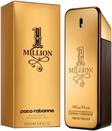 Paco Rabanne 1 Million 2 Piece Gift Set: Eau De Toilette 100Ml -Eau De Toilette 20Ml