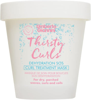 Umberto Giannini Thirsty Curls Treatment Mask - For Dry & Dehydrated Curls 210G, 210 G (Pack Of 1), Pack Of 1