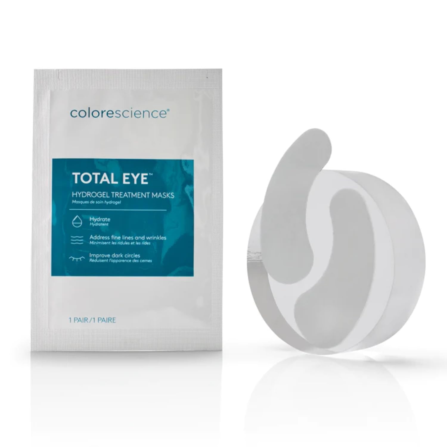 Colorescience Total Eye Hydrogel Treatment Masks, 12 ct