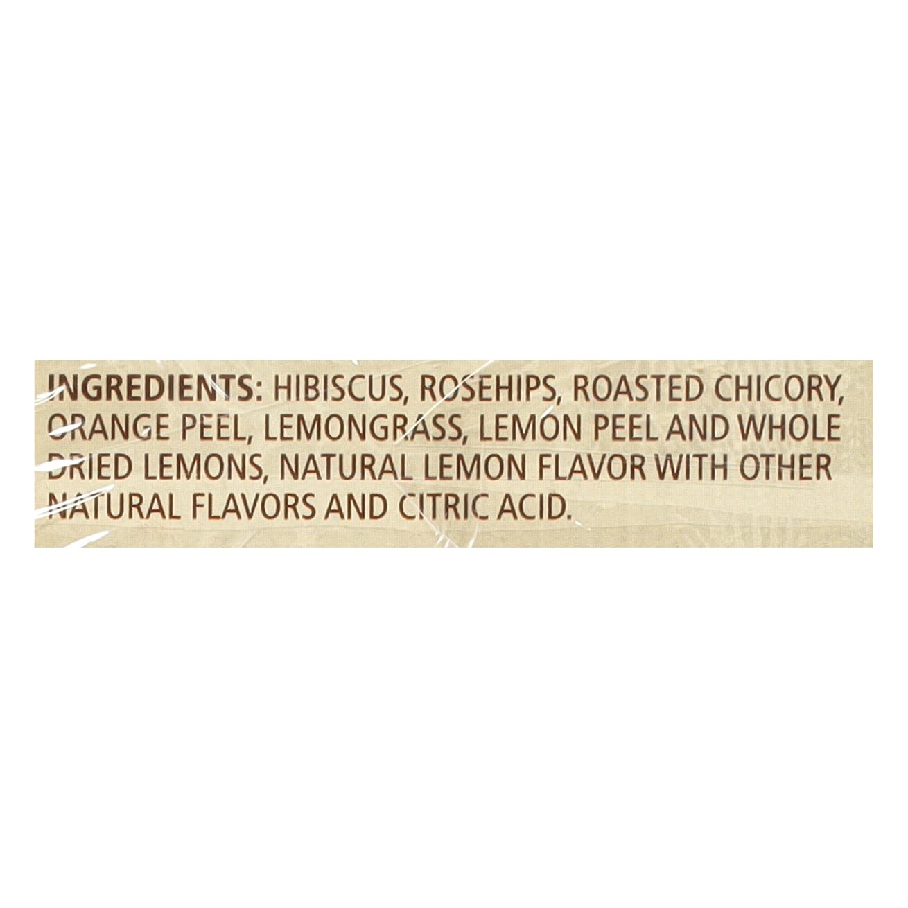 Celestial Seasonings Lemon Zinger Herbal Tea, Caffeine Free, 20 Tea Bags Box