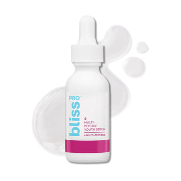 Bliss Multi-Peptide Youth Face Serum - Visibly Improves Lines & Wrinkles -Targets Texture,Tone, and Dryness
