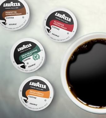 Lavazza Classico Single-Serve Coffee K-Cup® Pods for Keurig® Brewer, Medium Roast, Caps Classico, 16 Count Full-bodied medium roast with rich flavor and notes of dried fruit, Value Pack : Everything Else