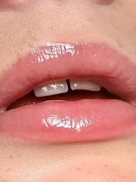 Refy Lip Gloss - Blush (Light, Neutral Pink) + Bonus Premium Korean Hydrating Sheet Masque