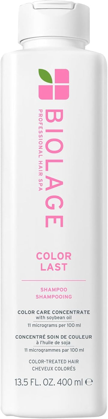 Biolage Color Last Shampoo, Helps Prevent Colour Fade, For Colour-Treated Hair, Enriched With Soybean Oil, 400Ml