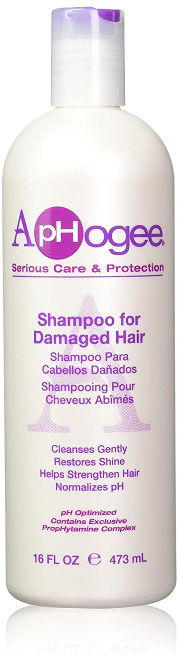 Aphogee Shampoo For Damaged Hair, 16 Fl Oz