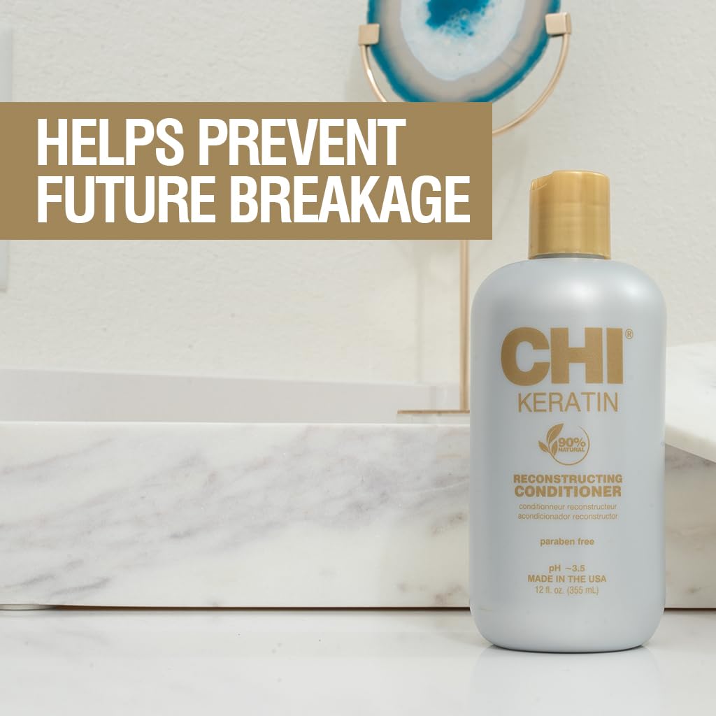 CHI Keratin Reconstructing Conditioner, 12 Fl Oz : Household Supplies : Beauty & Personal Care