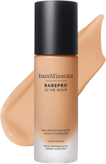 BAREPRO BarePro 24HR Wear Skin-Perfecting Matte Liquid Foundation SPF 20 - Light 22 Warm 30 ml