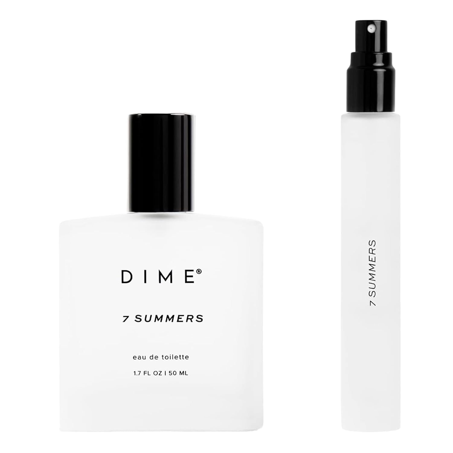Dime Beauty 7 Summers Travel Spray, 0.34 Oz / 10 Ml - Sweet Floral Scent, Hypoallergenic, Clean Perfume, Eau De Toilette For Women