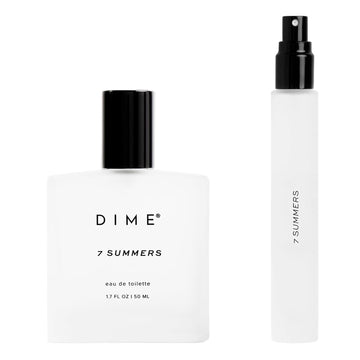 Dime Beauty 7 Summers Travel Spray, 0.34 Oz / 10 Ml - Sweet Floral Scent, Hypoallergenic, Clean Perfume, Eau De Toilette For Women