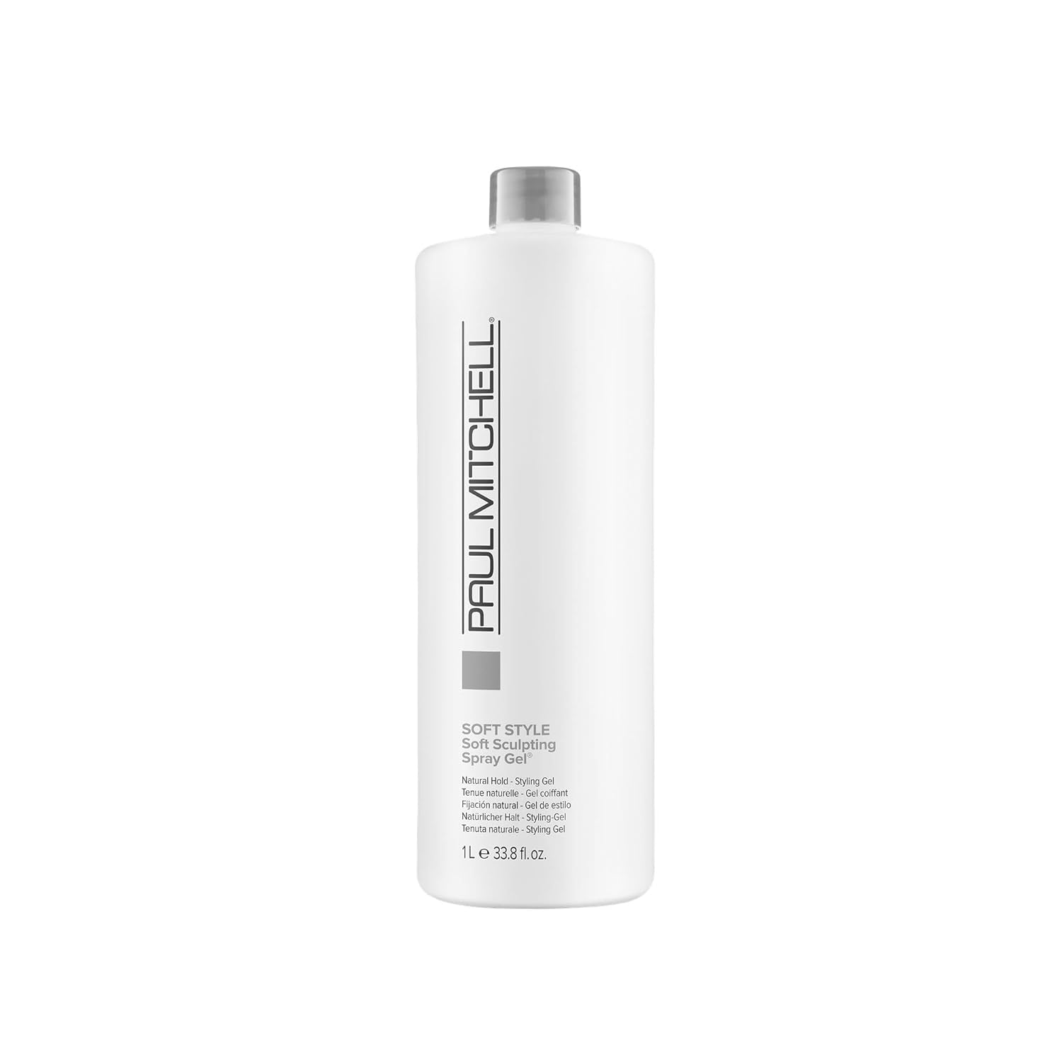 Paul Mitchell Soft Sculpting Spray Gel, Natural Hold, Soft Finish, For All Hair Types, 33.8 Fl. Oz