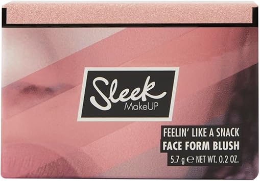 Sleek Makeup Face Form Blush, Long Lasting Buildable Colour, Feelin' Like A Snack, 5.7G