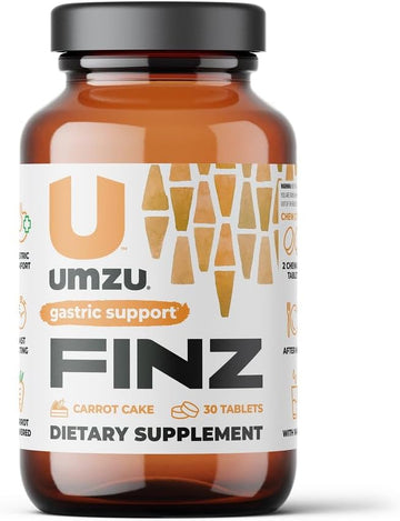 UMZU Finz Gastric Support - Carrot Root Powder, Sodium Alginate, Magne
