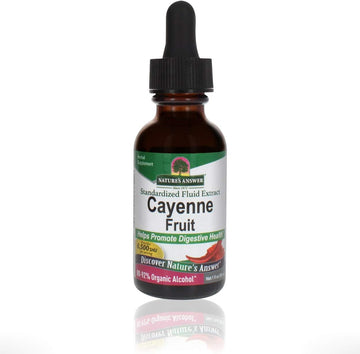 Nature'S Answer Cayenne Fruit Extract | Helps Promote Digestive Health | High Potentcy Made With Organic Alcohol | Vegan, Gluten-Free, Non-Gmo & Kosher Certified 1