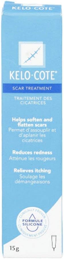 Kelo-Cote Silicone Scar Gel, 15G