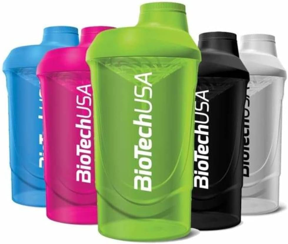 Biotech 600 ml Negro Wave Shaker, Black : Amazon.co.uk: Health & Personal Care