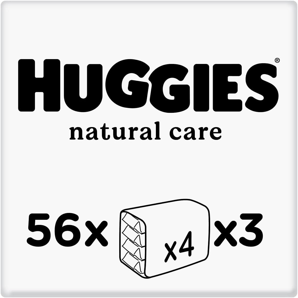 Huggies Natural Care, Baby Wipes - 12 Packs (672 Wipes Total) - Aloe Vera Wet Wipes with Natural Fragrance - Hypoallergenic with no alcohol : Amazon.co.uk: Baby Products