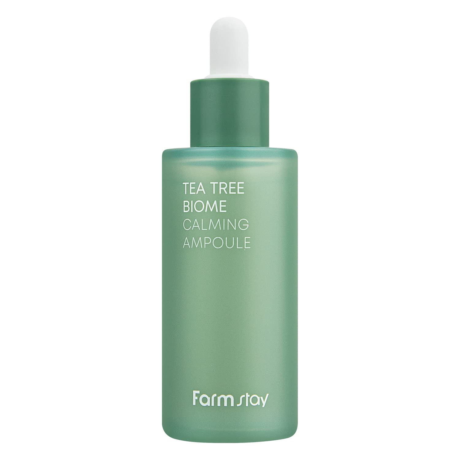 Farmstay Teatree Biome Calming Ampoule - Face Serum, Korean Skin Care, Calming And Soothing For Sensitive Skin, Hydrating And Moisturizing, Strengthen Skin Barrier, 1.69 Fl. Oz / 50Ml