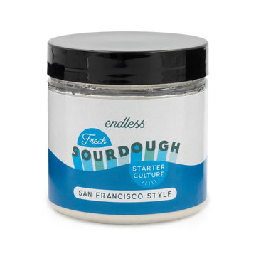 Endless Fresh Live Sourdough Starter | San Francisco Style Heirloom Culture For Artisan Bread Baking | Diy Tasty Prebiotic Rich Low Carb Bread | No Wait Live Sourdough Starter Culture