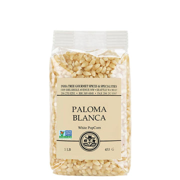 India Tree Paloma Blanca Popcorn, 1 Pound