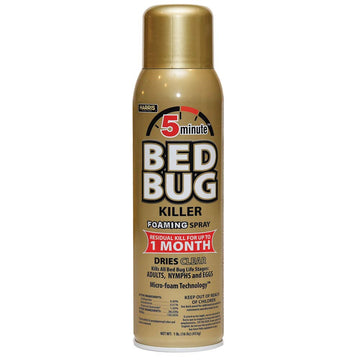Harris 5-Minute Bed Bug Killer Aerosol Spray, 16Oz