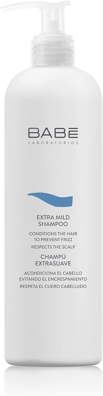Laboratories Babé Extra Soft Shampoo For Sensitive Hair, Provides Softness And Hydration, Shampoo For Men And Women, Hair Care, Soothing, Respects The Ph – 500 Ml