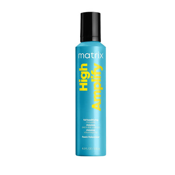 Matrix High Amplify Foam Volumizer Full Bodifying Mousse | Lightweight Lasting Volume | For Fine, Limp Hair | Conditioning Shine | Adds Thickness | Salon Hair Styling | Packaging May Vary | 8.3 Oz