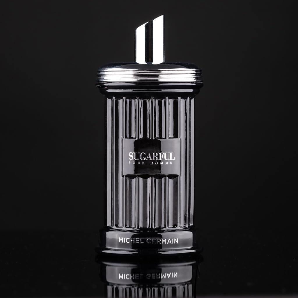 Michel Germain Sugarful Pour Homme Eau De Toilette Spray For Men, Top Notes Of Iced Grapefruit, French Sage, Masculine Fragrance Gift