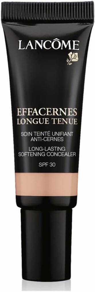 Lancôme Effacernes Longue Tenue Concealer - Long-Lasting, Natural Coverage Cream Concealer For Dark Circles And Fine Lines, 02 Beige Sable