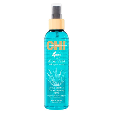 CHI Aloe Vera Curl Reactivating Spray, 95% Natural, Sulfate, Paraben and Gluten Free, 6 Fl Oz