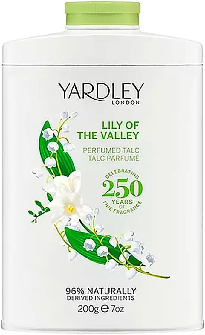 Yardley Lily Of The Valley Talc - 200 G