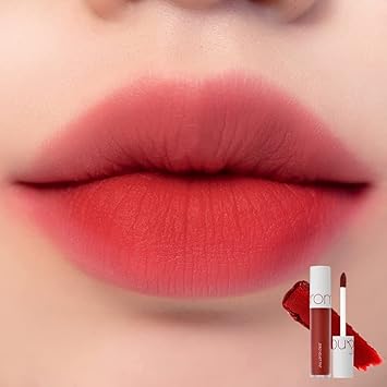 Rom&Nd Zero Velvet Tint 03 Persired Velvet Matte, Long-Lasting, Smudge-Resistant, Super Stay Matte Ink, Silk Finish, Natural-Beauty | Lip Tint For Daily Use, K-Beauty | 5.5G/0.2Oz