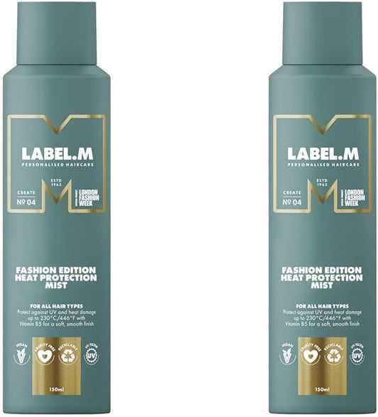 Label.M Fashion Edition Heat Protection Mist 150Ml (Pack Of 2)