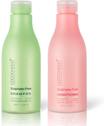 Cocochoco Professional Free Sulphate Shampoo 400 Ml + Sulphate Free Conditioner 400Ml