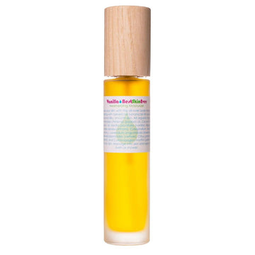 Living Libations - Organic Best Skin Ever All-In-One Facial Cleanser, Exfoliator + Moisturizer | Natural, Wildcrafted, Vegan Clean Beauty (Vanilla, 1 Fl Oz | 30 Ml)